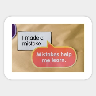 The lesson Sticker